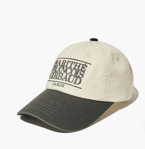 韓國 Marithe Francois Girbaud 車銀優 同款 CLASSIC LOGO 6PANEL COLOR BLOCK CAP【MF421】