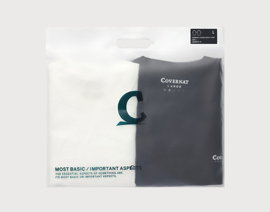 韓國 Covernat Cotton 2-Pack T-shirt【CO115】