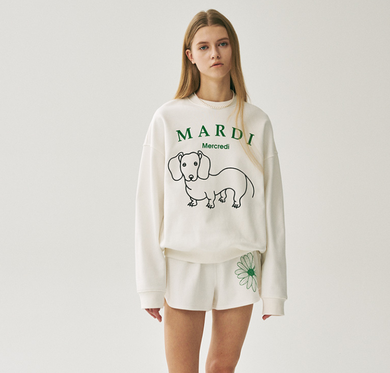 韓國 Mardi Mercredi SWEATSHIRT DDANJI CH.06【MM049】