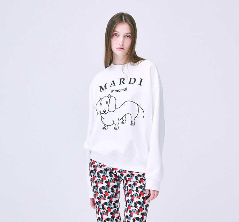 韓國 Mardi Mercredi SWEATSHIRT DDANJI CH.06【MM069】