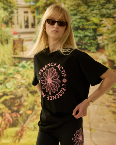 韓國 Mardi Mercredi T-SHIRT ACTIF EMBLEM【MM114】