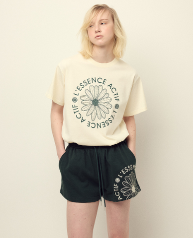 韓國 Mardi Mercredi T-SHIRT ACTIF EMBLEM【MM114】