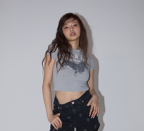 韓國 Mardi Mercredi CROPPED TSHIRT DDANJI【MM059】 - STT Mall HK 靚太網購