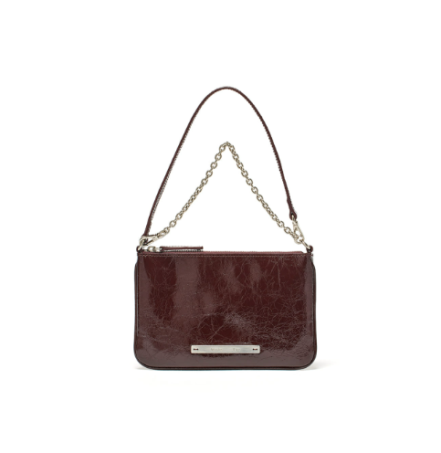 韓國 Matin Kim GLOSSY LEATHER MICRO BAG【MK018】