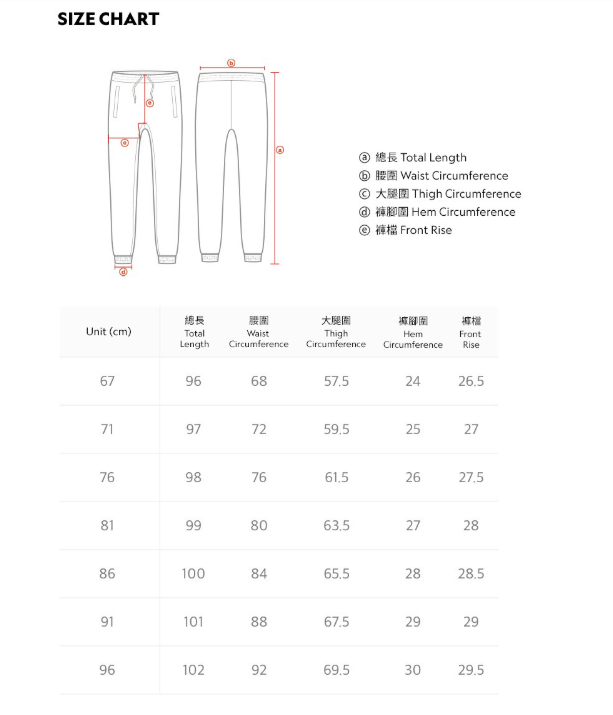 韓國 National Geographic Unisex BREVI Training Jogger Pants【NG670】