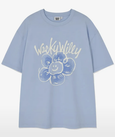 韓國 Wacky Willy Big Lily Short Sleeve T-Shirt【WW221】