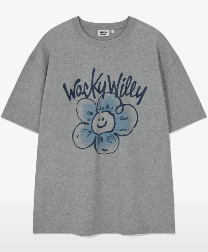 韓國 Wacky Willy Big Lily Short Sleeve T-Shirt【WW221】