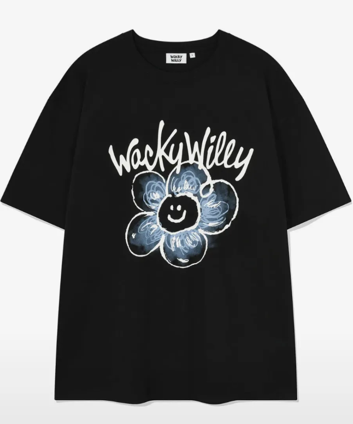 韓國 Wacky Willy Big Lily Short Sleeve T-Shirt【WW221】