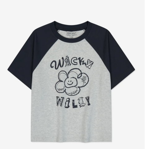 韓國 Wacky Willy Short cartoon graffiti T-shirt【WW219】