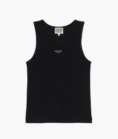 韓國 Marithe Francois Girbaud W U NECK SLEEVELESS【MF590】