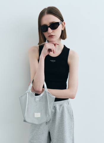 韓國 Marithe Francois Girbaud W U NECK SLEEVELESS【MF590】