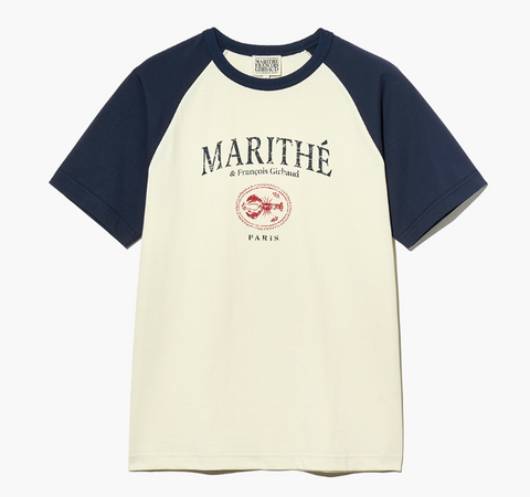 韓國 Marithe Francois Girbaud AEROCOOL RAGLAN GRAPHIC TEE【MF519】