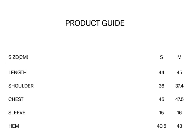 韓國 Marithe Francois Girbaud HEART WAPPEN CROP RINGER T-SHIRT【MF487】