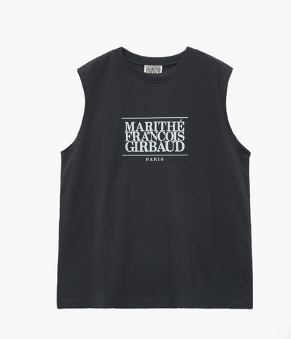 韓國 Marithe Francois Girbaud CLASSIC LOGO SLEEVELESS【MF572】