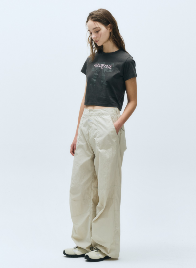 韓國 Marithe Francois Girbaud Basic Bow T-Shirt【MF505】