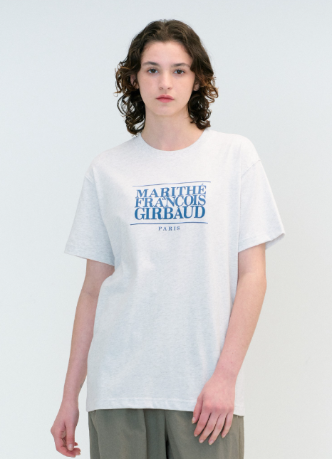 韓國 Marithe Francois Girbaud CLASSIC LOGO TEE【MF517】
