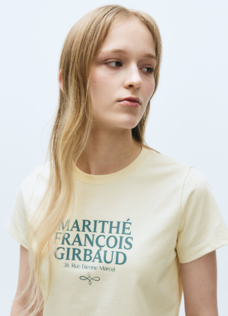 韓國 Marithe Francois Girbaud MOUVEMENT W AEROCOOL CROP T-shirt(涼感)【MF499】