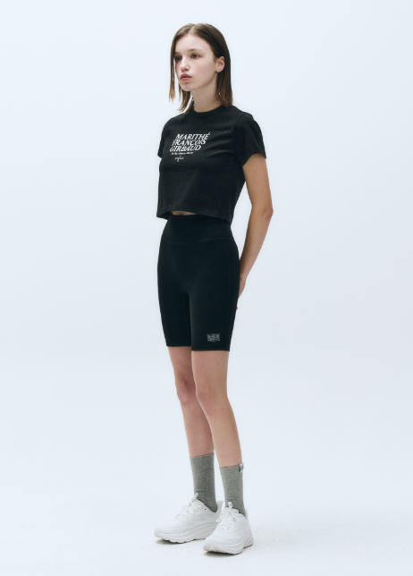 韓國 Marithe Francois Girbaud MOUVEMENT W AEROCOOL CROP T-shirt(涼感)【MF499】