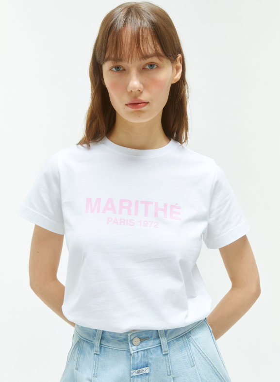 韓國 MFG W REGULAR LOGO TEE 【MF165】