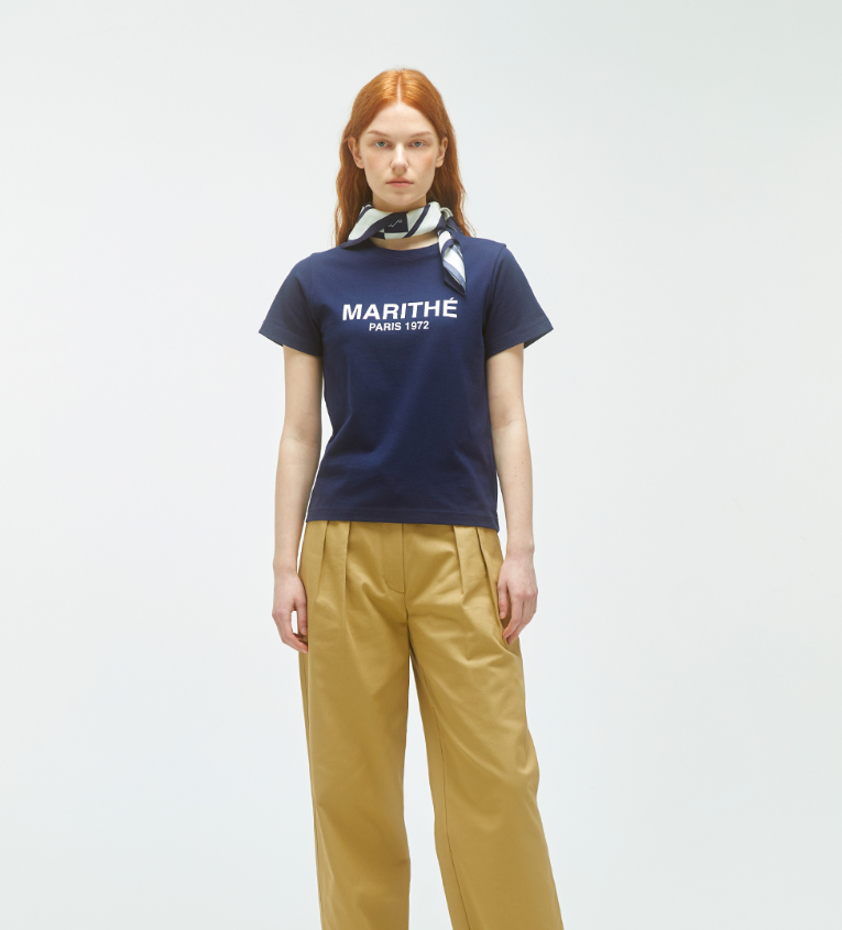 韓國 MFG W REGULAR LOGO TEE 【MF165】