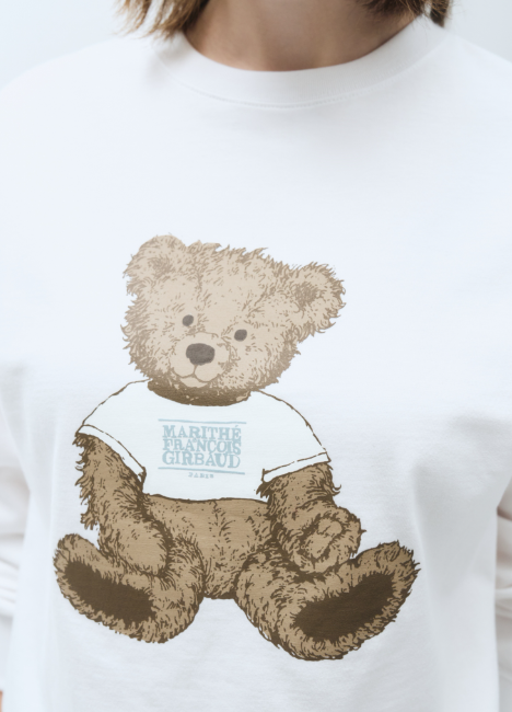 韓國 Marithe Francois Girbaud DOODLE BEAR LONG SLEEVE【MF409】
