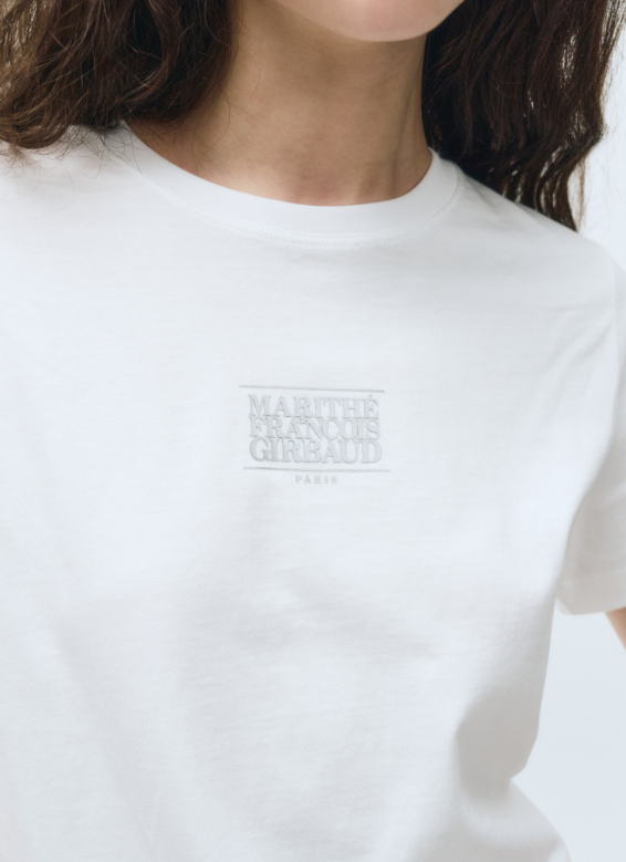 韓國 Marithe Francois Girbaud W Small Classic Logo Tee【MF413】