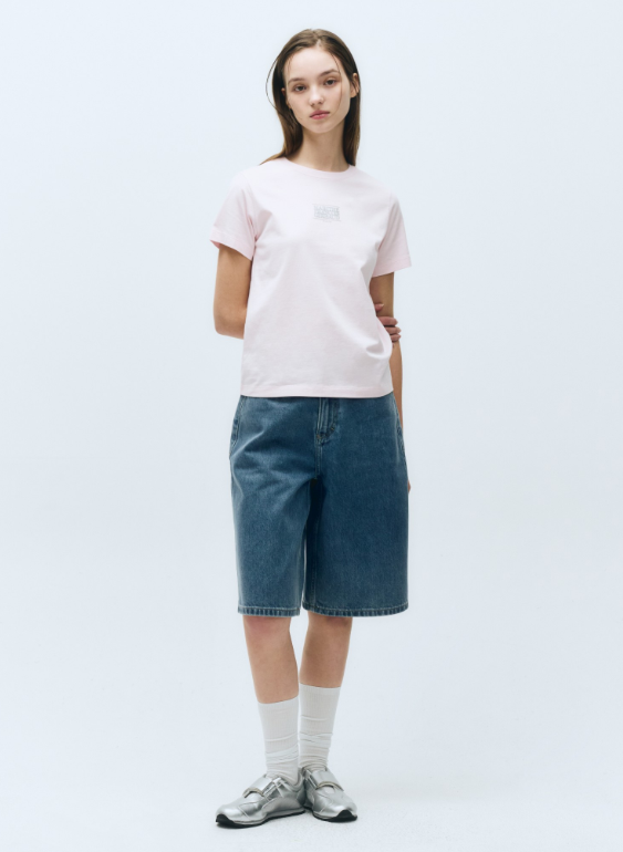 韓國 Marithe Francois Girbaud W Small Classic Logo Tee【MF413】