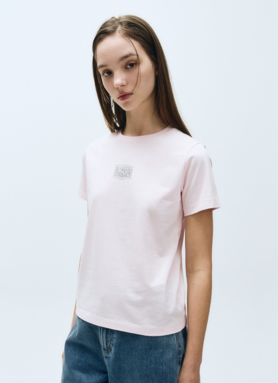 韓國 Marithe Francois Girbaud W Small Classic Logo Tee【MF413】