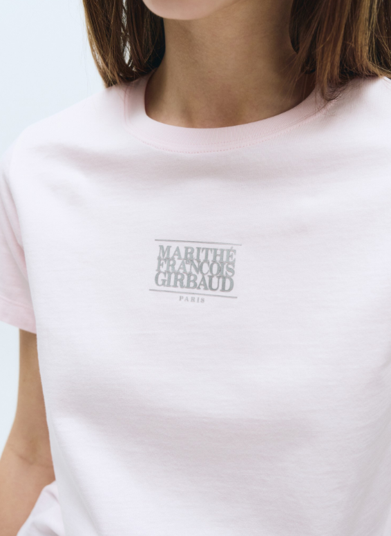 韓國 Marithe Francois Girbaud W Small Classic Logo Tee【MF413】