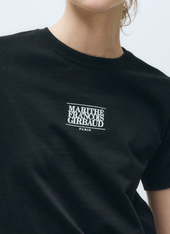 韓國 Marithe Francois Girbaud W Small Classic Logo Tee【MF413】