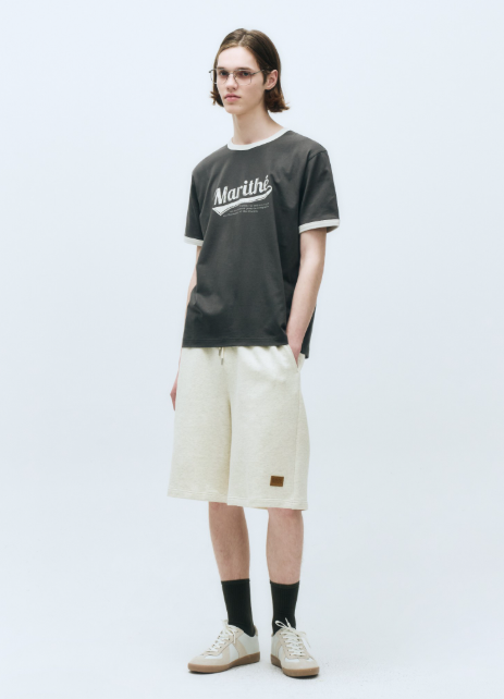 韓國 Marithe Francois Girbaud Vintage Baseball Ringer Tee【MF414】
