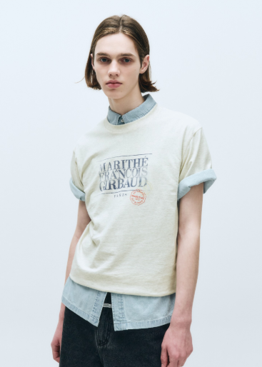 韓國 Marithe Francois Girbaud Classic Logo Stamp Tee【MF459】