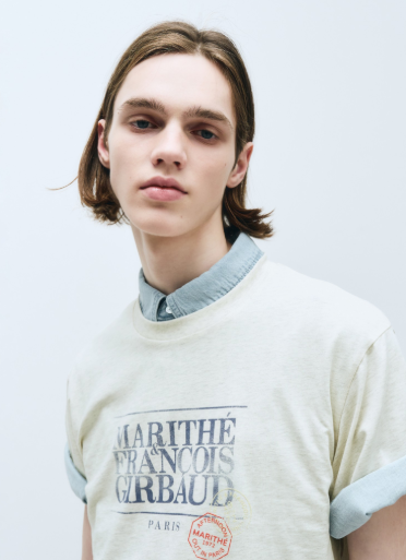 韓國 Marithe Francois Girbaud Classic Logo Stamp Tee【MF459】