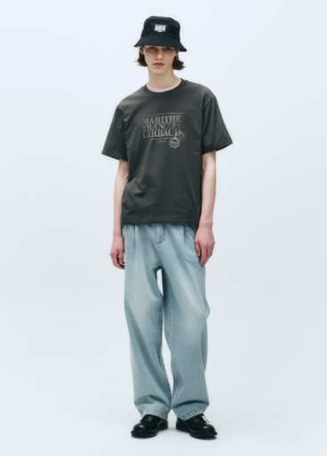 韓國 Marithe Francois Girbaud Classic Logo Stamp Tee【MF459】
