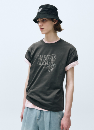 韓國 Marithe Francois Girbaud Classic Logo Stamp Tee【MF459】