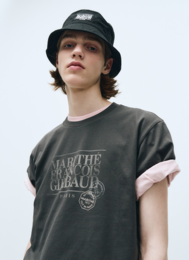 韓國 Marithe Francois Girbaud Classic Logo Stamp Tee【MF459】