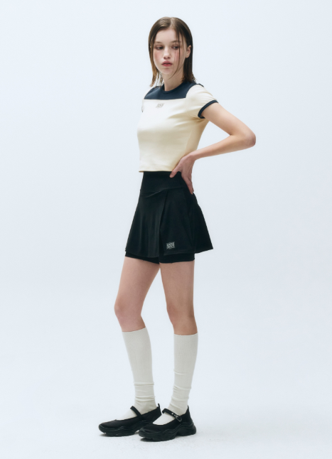 韓國 Marithe Francois Girbaud MOUVEMENT W SLIM RINGER TEE【MF454】
