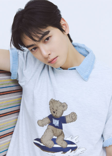 韓國 Marithe Francois Girbaud DOODLE BEAR TSHIRT【MF485】