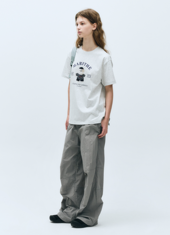 韓國 Marithe Francois Girbaud DOODLE BEAR IMAGE GRAPHIC TSHIRT【MF484】
