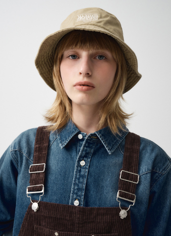 韓國 Marithe Francois Girbaud CLASSIC LOGO BUCKET HAT【MF514】