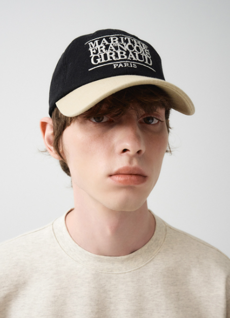 韓國 Marithe Francois Girbaud TWO TONE CLASSIC LOGO CAP【MF513】