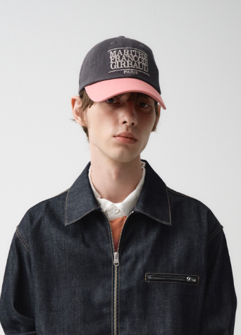 韓國 Marithe Francois Girbaud TWO TONE CLASSIC LOGO CAP【MF513】