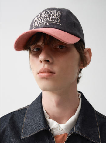韓國 Marithe Francois Girbaud TWO TONE CLASSIC LOGO CAP【MF513】
