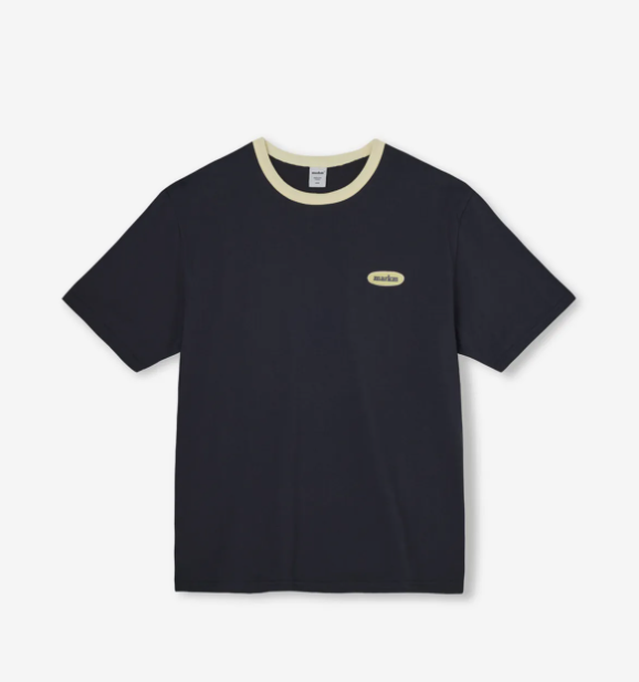 韓國 Markm BASIC LOGO RINGER T-SHIRTS【MA133】
