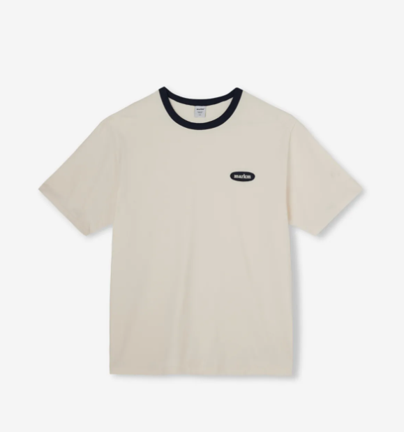 韓國 Markm BASIC LOGO RINGER T-SHIRTS【MA133】