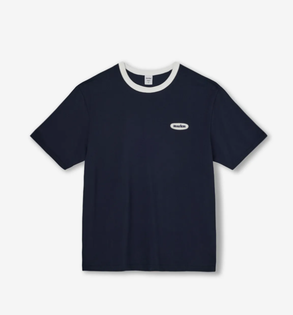 韓國 Markm BASIC LOGO RINGER T-SHIRTS【MA133】