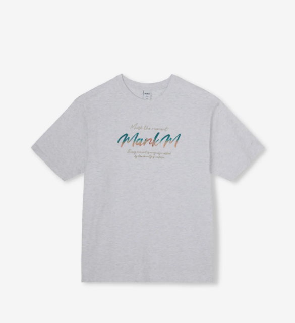 韓國 Markm TRAVEL LOGO T-SHIRTS【MA135】