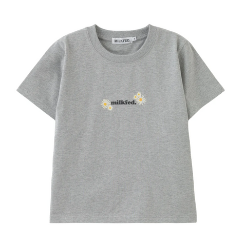 日本直送 MILKFED DAISY AND LOGO COMPACT S/S TEE【SJ029】