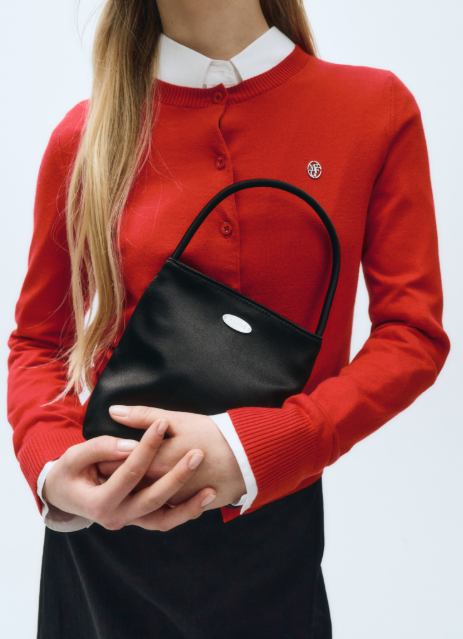 韓國 Marithe Francois Girbaud REGULAR LOGO SATIN MINI BAG 【MF308】