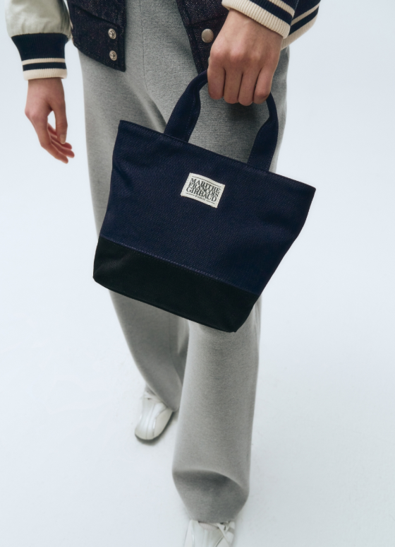 韓國 Marithe Francois Girbaud LASSIC LOGO CANVAS TOTE BAG 【MF304】
